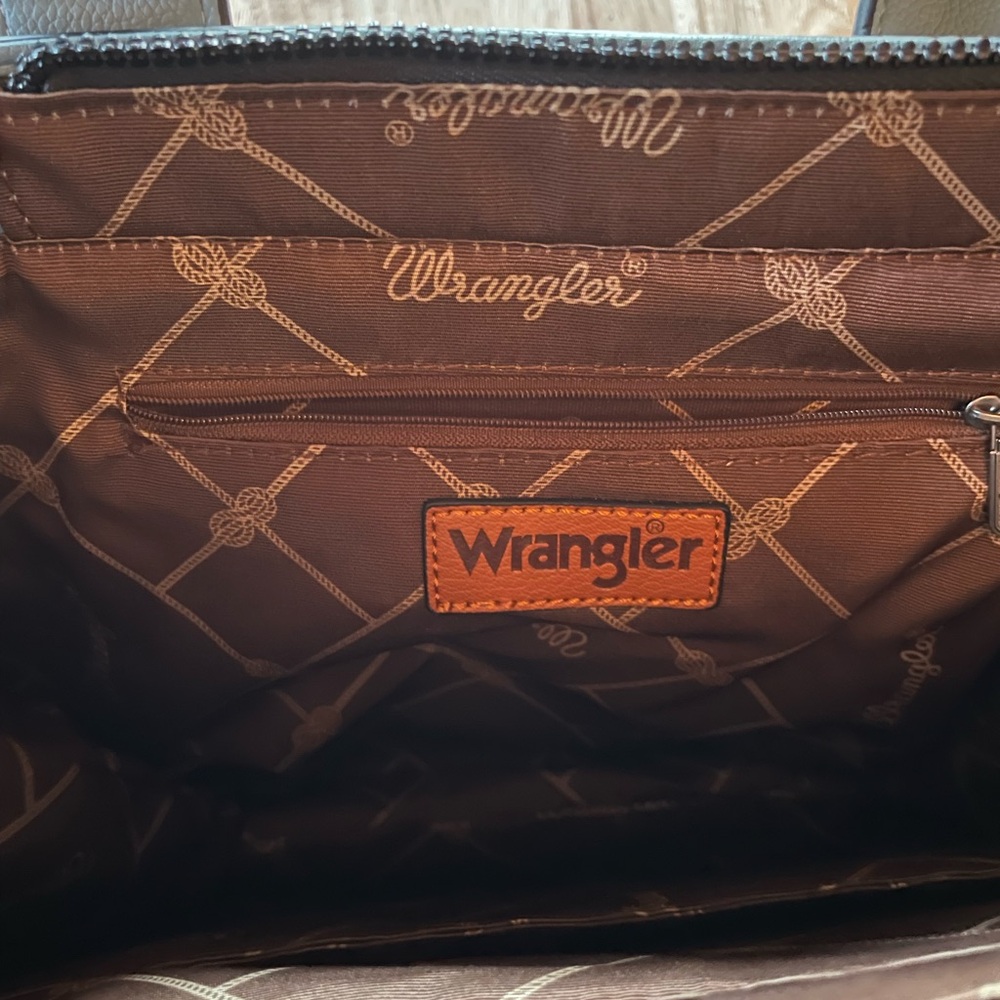 Wrangler Women's Tote in Slate Blue - Picture 5 of 6